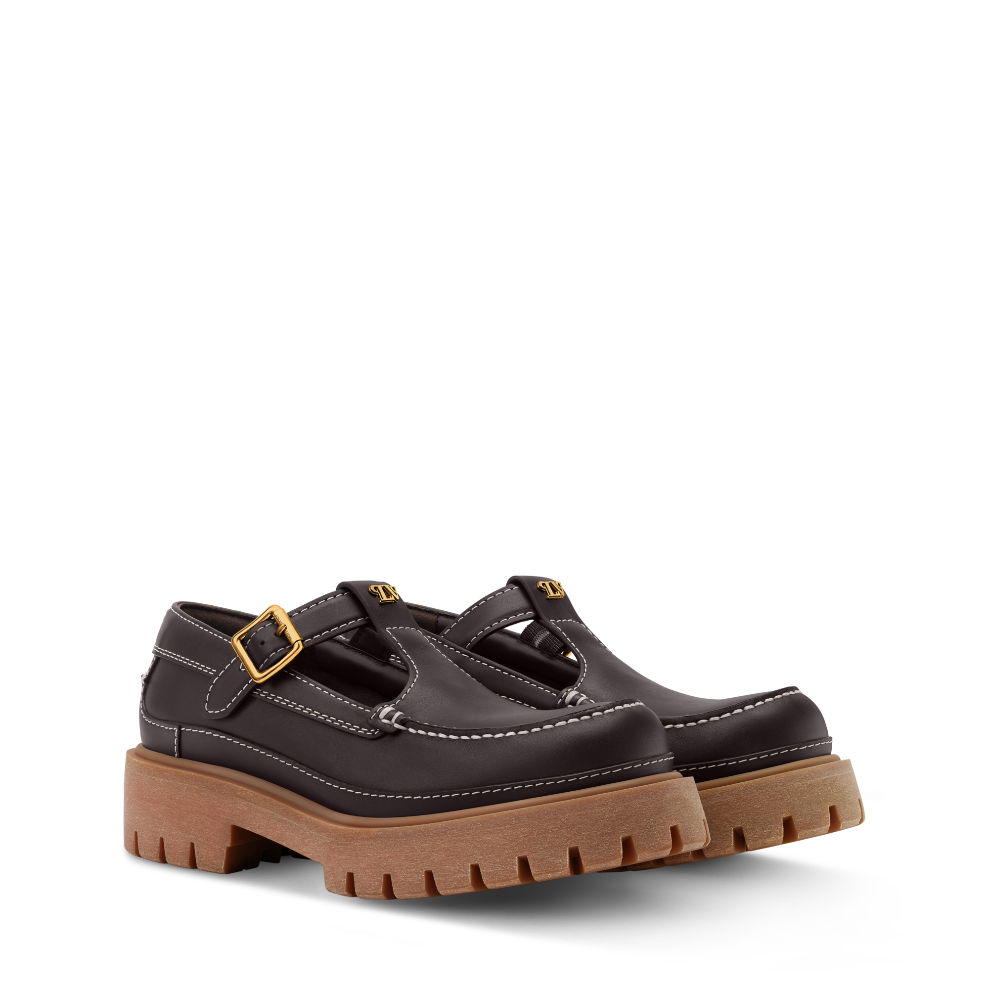 LV Remix Mary Janes - Luxury Brown | LOUIS VUITTON